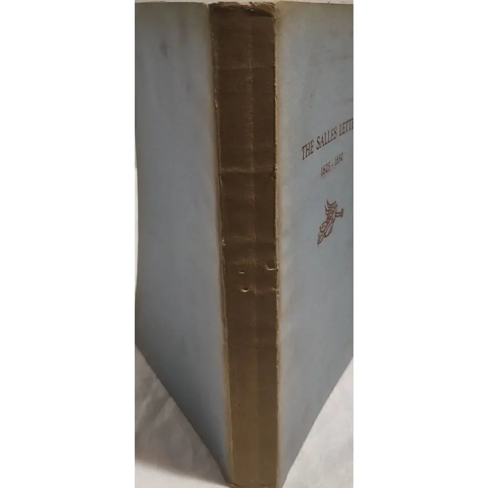 THE SALLES LETTERS 1825-1850 Genealogy (1957)